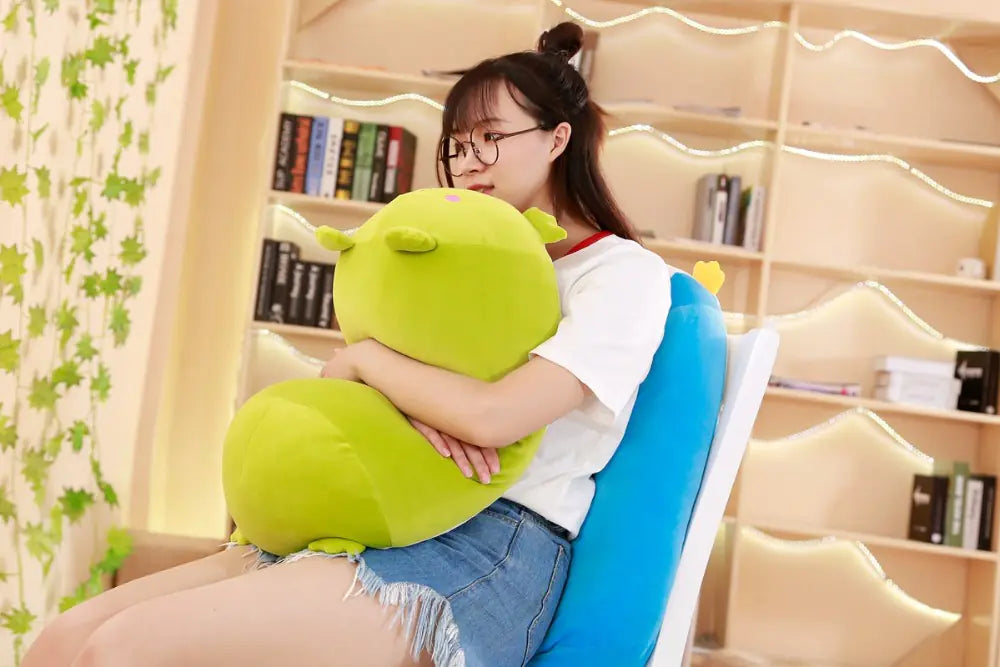 Plush Toy Birthday Gift: Cute Penguin, Shiba Inu, Cat Pillow
