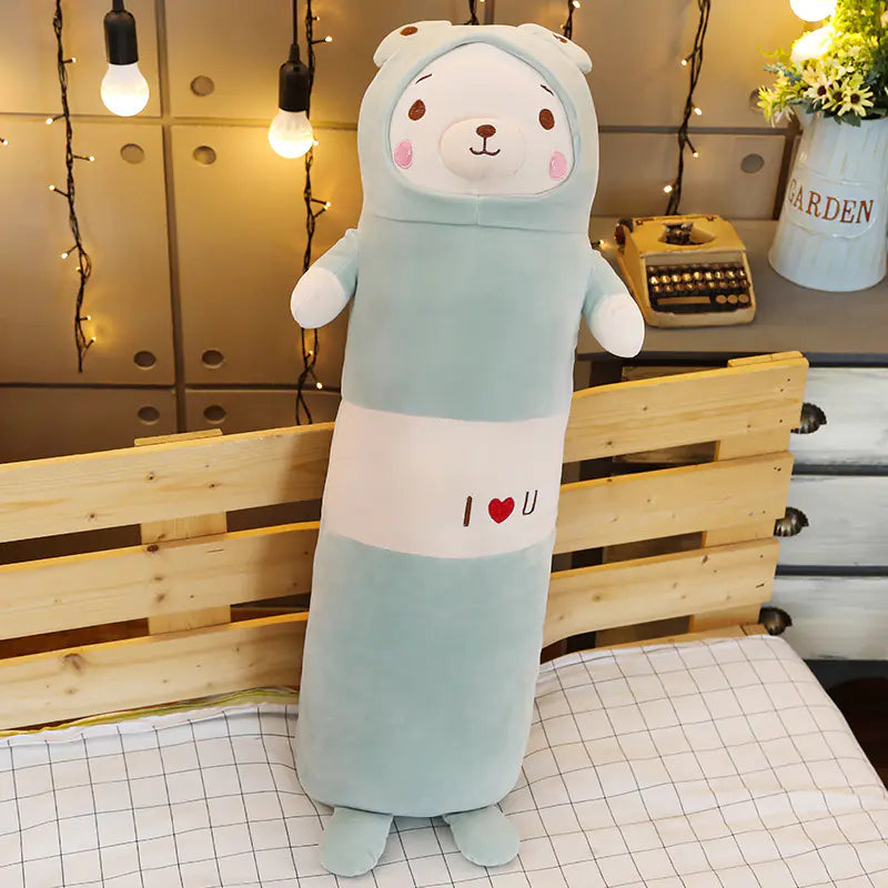 Cute Cartoon Animal Plush Pillows - Soft Pig & Duck