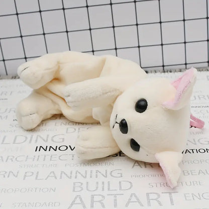 Cartoon Animal Plush Doll Pencil Bag - Golden Retriever & Chihuahua