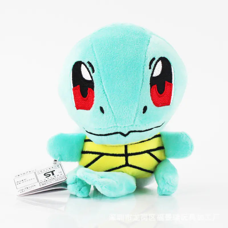 Pokémon Squirtle, Charmander, Bulbasaur Plush Toys