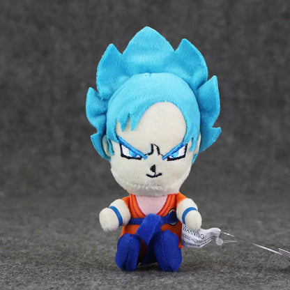 Dragon Ball Series Plush Goku Toy and Keychain