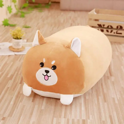 Plush Toy Birthday Gift: Cute Penguin, Shiba Inu, Cat Pillow