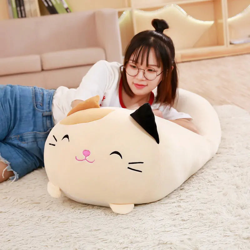 Plush Toy Birthday Gift: Cute Penguin, Shiba Inu, Cat Pillow