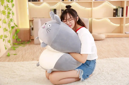 Plush Toy Birthday Gift: Cute Penguin, Shiba Inu, Cat Pillow