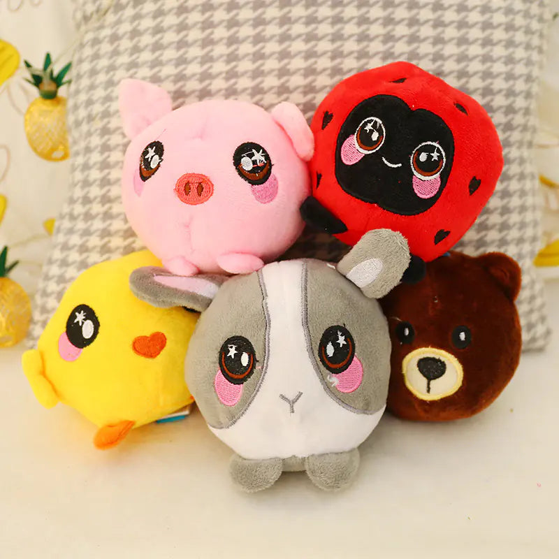 Plush Dog Toy for Pets - Durable Chew and Squeak