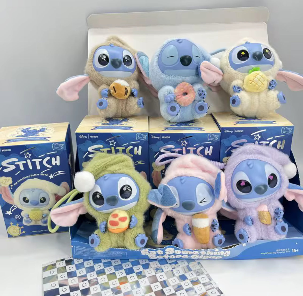 STITCH EAT SOMETHING BEFORE SLEEP
