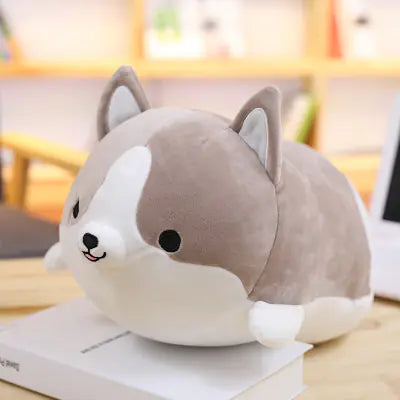 Plush Dog Pillow and Toy for Relaxation